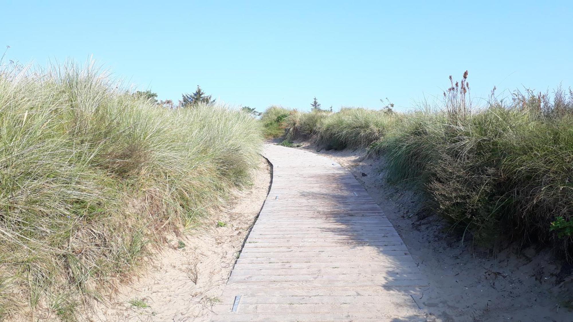 Havhuset I Oster Hurup - I Byen, Ved Stranden Extérieur photo